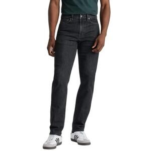 Spoke 12oz Original Grey Black Build A Straight Slim Leg Jeans 31/34